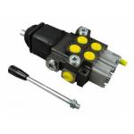 Rozdzielacz hydrauliczny 2 sek 40l z joy